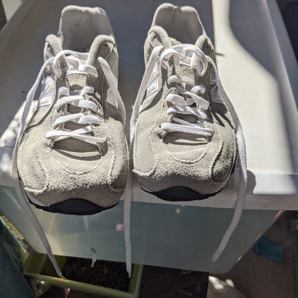 Gray Suede New Balance, 442  Running Sneakers